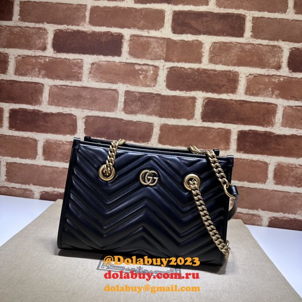 Top Quality gucci GG Marmont SMALL TOTE BAG